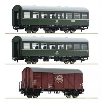 Roco 6200040 H0 3-delat DB sidobanetågsset (6200040)