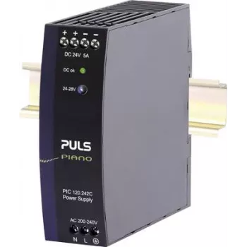 PULS Piano DIN-skenaggregat 24V/DC 5A 120W PIC120.242C