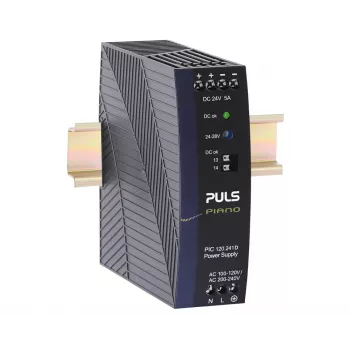 PULS Piano DIN-skenaggregat 24V DC 5A 120W (PIC120.241D)