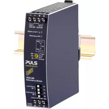PULS YR20.246 redundansmodul 24V DC 20A 1+1 redundans DIN-skena