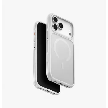 UNIQ Veren Magclick laddningsfodral för iPhone 18 Pro Max / 17 Pro Max – Chalk Frost