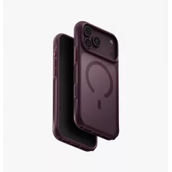 UNIQ Veren Magclick laddningsfodral för iPhone 18 Pro Max / 17 Pro Max – Chalk Frost