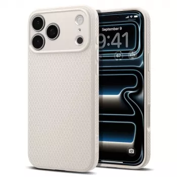 Spigen Liquid Air skal för iPhone 17 Pro / 18 Pro - Natural Titanium