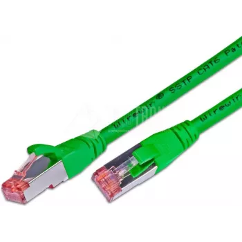 Wirewin S/FTP CAT6 0.25m Network Cable, Green (PKW-PIMF-KAT6 0.25 GN)