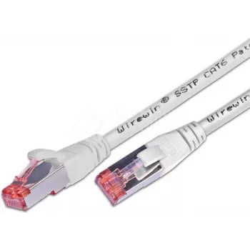 Wirewin KAT6 Patch Cable, S/FTP, LSOH, White, 1.0 m (PKW-PIMF-KAT6 1.0 WS)
