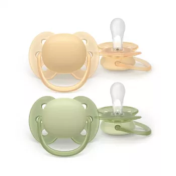 Philips Avent Ultra Soft napp 6-18 månader, 2-pack, pojke