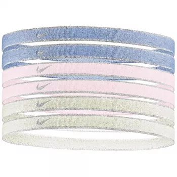 Nike Swoosh Sport hårband 6-pack metallic lila, rosa, gul N1002008511OS