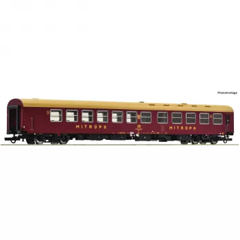 Roco 6200119 H0 restaurangvagn MITROPA från DR, epok IV, röd/beige, 282 mm, DC