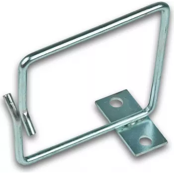 Wirewin kabelhanteringsring 80x80mm metall, vänster fäste (KFH 80X80 LF/RG)