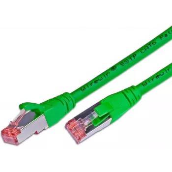 Wirewin PKW-PIMF-KAT6A Cat6a S/FTP nätverkskabel, RJ45, 3 m, grön PKW-PIMF-KAT6A 3.0 GN