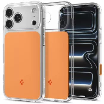 SPIGEN Ultra Hybrid T MagSafe iPhone 17 Pro / 18 Pro glansig orange