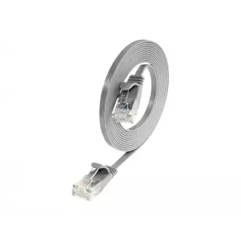 Wirewin SLIM U6 20 GR - Cat.6 Slim patchkabel, U/UTP, 20 m, grå (PKW-SLIM-KAT6 20.0)