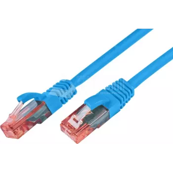 Wirewin PKW-UTP-KAT6 0.5 BL nätverkskabel, 0,5 m, Cat6 U/UTP (UTP), blå