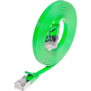 Wirewin SLIM S6 7,5 m grön Cat.6 Slim STP-patchkabel (PKW-STP-SLIM-KAT6 7.5 GN)