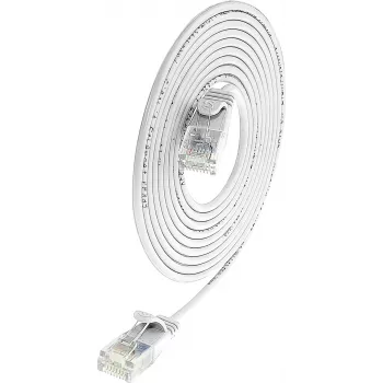 Wirewin Triotronik PKW-LIGHT-K6 0,5 WS Cat6 UTP-patchkabel, 0,5 m, vit