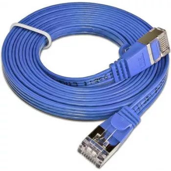Wirewin Triotronik Cat 6 patchkabel 0,25 m blå U/FTP (STP) RJ-45 kontakt/kontakt PKW-STP-SLIM-KAT6 0.25 BL
