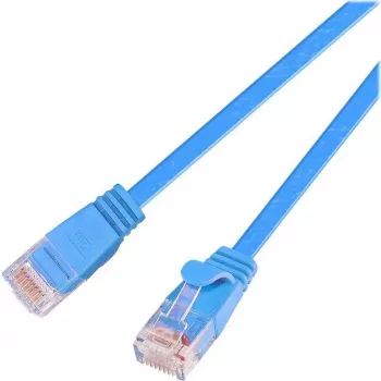 Wirewin Cat.6 Slim patchkabel, U/UTP, 10 m, blå PKW-SLIM-KAT6 10.0 BL