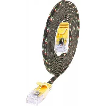 Wirewin Cat.6 SLIM-Tough patchkabel U/UTP 0,5 m gul PKW-TOUGH-K6 0.5 GE