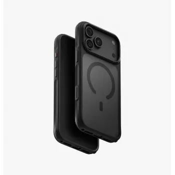UNIQ Veren MagClick laddningsfodral för iPhone 18 Pro Max / 17 Pro Max - Smoky Frost