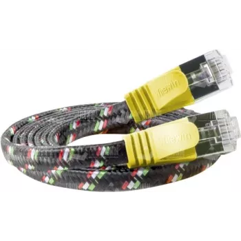 Wirewin SLIM ST6 5 GE - Cat.6 SLIM-Tough kabel, F/FTP, 5,0 m, gul PKW-TOUGH-STP-K6 5.0 GE