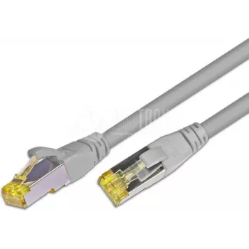 Wirewin Cat.6A S/FTP patchkabel, RJ45, 0,5 m, grå PKW-PIMF-KAT6A 0.5