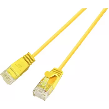 Wirewin PKW-LIGHT-K6 1.5 GE - Cat.6 Slim-Light patchkabel, U/UTP, 1,5 m, gul