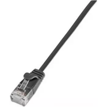 Wirewin Triotronik PKW-LIGHT-STP-K6 0,5 SW Cat6 S/FTP patchkabel, svart, 0,5 m