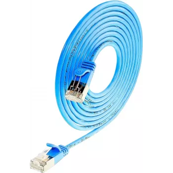 Wirewin Triotronik PKW-LIGHT-STP-K6 1.0 BL Cat6 STP patchkabel, 1 m, blå