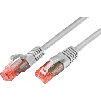 Wirewin PKW-UTP-KAT6 15.0 Cat6 U/UTP-nätverkskabel, grå, 15 m, RJ45