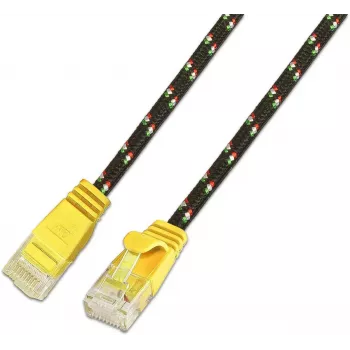 Wirewin Triotronik Cat6 U/UTP patchkabel, RJ45 kontakt till kontakt, 3 m, gul PKW-TOUGH-K6 3.0 GE