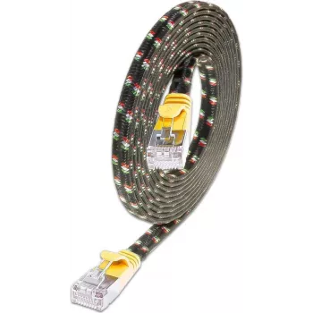 Wirewin Cat.6 SLIM-Tough patchkabel F/FTP 0,5 m gul PKW-TOUGH-STP-K6 0.5 GE