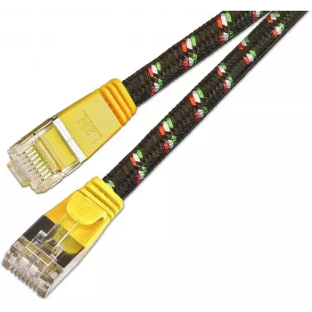 Wirewin Cat.6 SLIM-Tough patchkabel F/FTP 0,5 m gul PKW-TOUGH-STP-K6 0.5 GE