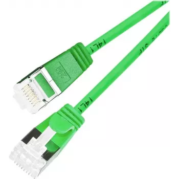 Wirewin Cat 6a U/FTP slim Ethernet-patchkabel, 0,25 m, grön PKW-LIGHT-STP-K6A 0.25 GN