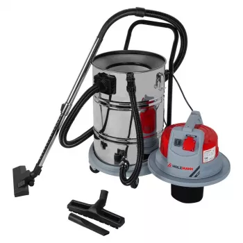 Holzmann NTS60L 230V våt- och torrdammsugare 1400 W 60 L rostfritt stål