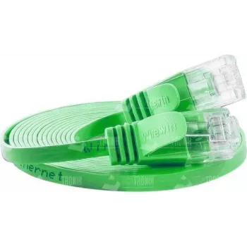 Wirewin Cat.6 U/UTP Slim Ethernet-patchkabel, 0,15 m, grön PKW-SLIM-KAT6 0.15 GN