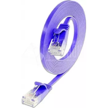 Wirewin Cat6 U/UTP Slim Ethernet-patchkabel, 0,25 m, violett PKW-SLIM-KAT6 0.25 VT
