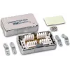 Wirewin CB KAT6 STP skärmat nätverksuttag, 2x RJ45, utanpåliggande montering, grå
