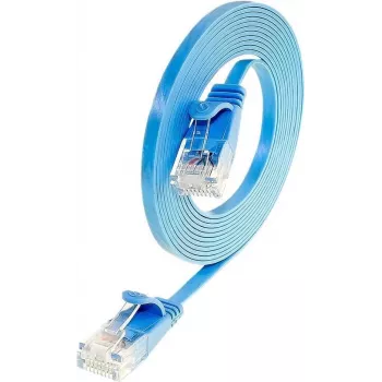 Wirewin SLIM patchkabel UTP nätverkskabel blå 7,5 m Cat6 U/UTP (PKW-SLIM-KAT6 7.5 BL)