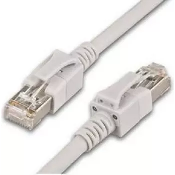 Wirewin PKL-PIMF-KAT6A 2 m Cat6a S/FTP nätverkskabel (RJ45, 10 Gbps, 500 MHz, vit) PKL-PIMF-KAT6A 2.0