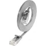 Wirewin Cat.6 U/UTP Slim Ethernet patchkabel, 0,75 m, grå PKW-SLIM-KAT6 0.75