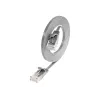Wirewin Cat.6 U/UTP Slim Ethernet patchkabel, 0,75 m, grå PKW-SLIM-KAT6 0.75