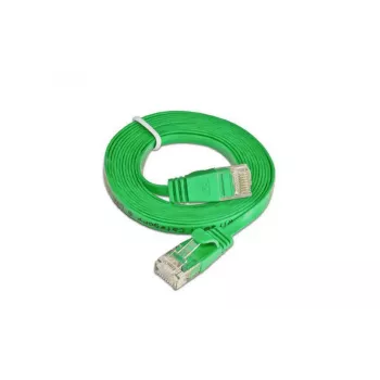 Wirewin Cat.6 Slim Ethernet patchkabel U/UTP 15 m grön PKW-SLIM-KAT6 15.0 GN