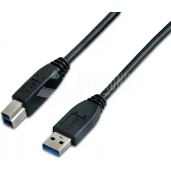 Wirewin USB 3.0 A-B kabel 0,5 m svart USB 3.0 A-B MM 0,5 SW