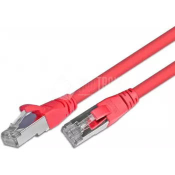 Wirewin Cat.5e F/UTP 2 m nätverkskabel RJ45 röd PKW-STP-K5E 2.0 RT
