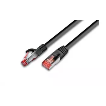 Wirewin Cat.5e F/UTP 2 m nätverkskabel, RJ45, svart PKW-STP-K5E 2.0 SW