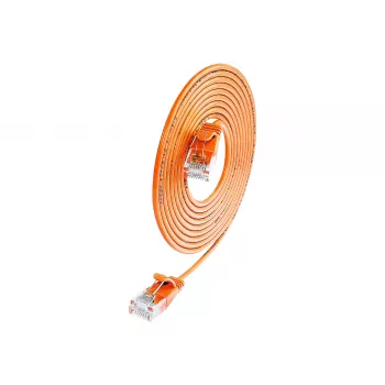 Wirewin SLIM UL6 5 OR - Cat.6 SLIM-Light patchkabel, U/UTP, 5,0 m, orange (PKW-LIGHT-K6 5.0 OR)