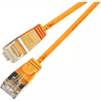 Wirewin Triotronik PKW-LIGHT-STP-K6 0,15 OR Cat6 F/FTP patchkabel, RJ-45 kontakt till kontakt, 0,15 m, orange
