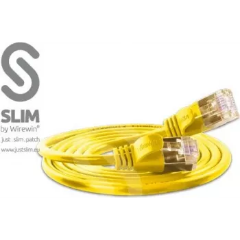 Wirewin Triotronik F/UTP Cat6 patchkabel 1 m RJ-45 kontakt till kontakt Gigabit Ethernet PKW-LIGHT-STP-K6 1.0 GE