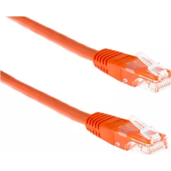 Wirewin Triotronik PKW-LIGHT-STP-K6 2.0 OR Cat6 F/FTP patchkabel, RJ45 kontakt till kontakt, 2 m, orange