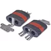 Optotec silikon-krympslang kabelgenomföringstätningsset för 2 kablar (12-20mm), oval FTTx (FOCUS-ODCKIT-CCSO-2X20)